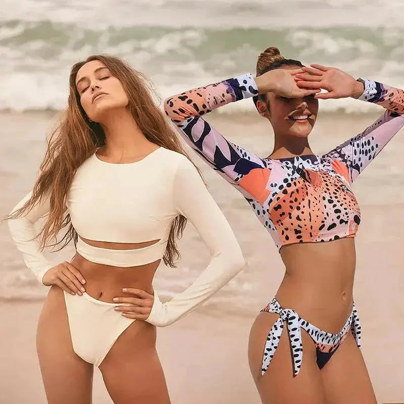 Surf Long Sleeve Bikini Collection