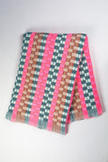 Quilted Sujani Throw Blanket - Multi
