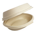 World Centric 32 oz Burrito Bowl Clamshell (QTY:250)