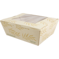 World Centric NoTree Paper #8 Take-Out Container with PLA Window - 46oz (QTY:200)