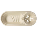 World Centric 13x5" Small Serving Tray with Cup Holder (QTY:300)