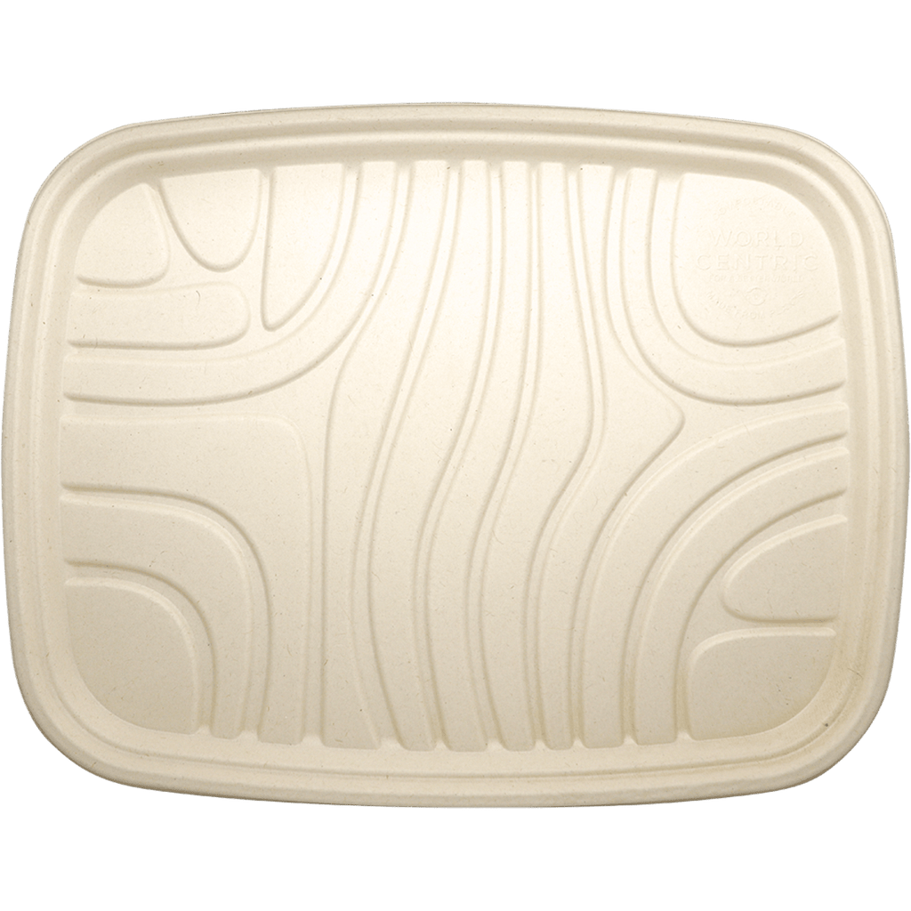 World Centric 14x18" Fiber Serving Tray (QTY:100)
