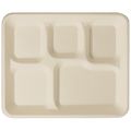 World Centric 18 oz Fiber Tray, 5-Compt (QTY:400)