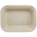 World Centric 60 oz Fiber Food Container, Compostable Bamboo & Plant Fiber (QTY 400), SKU TR-SC-60-LFP