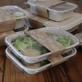 World Centric LID PLA - Fits TR-SC-U10-LFS, TR-SC-U10L, TR-SC-60 Fiber Containers, Clear (QTY:400)