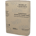 World Centric 3x9" Multi-Fold Towels (QTY:4000)