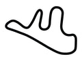Thompson Motor Speedway Long Decal