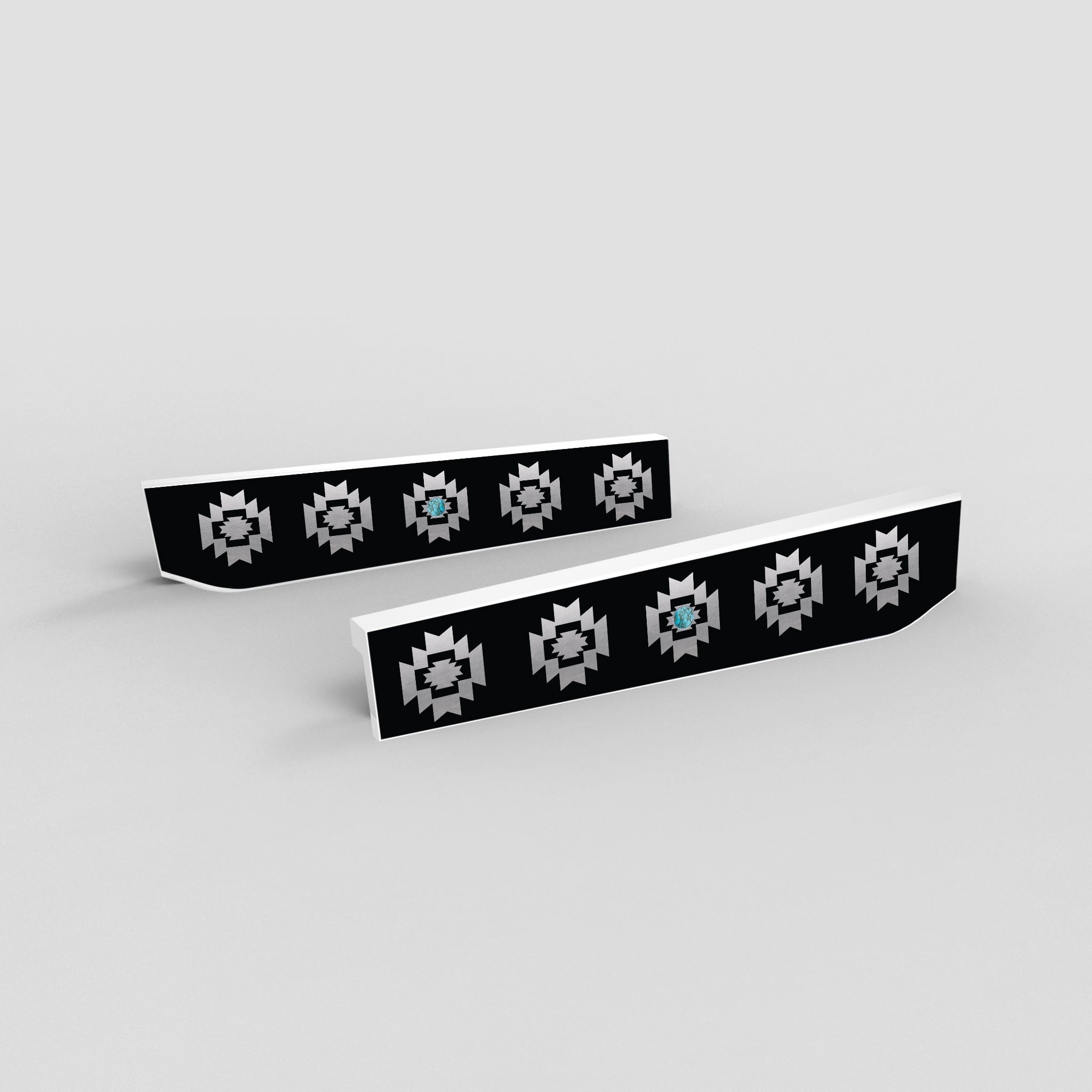 Tribal Pattern - White