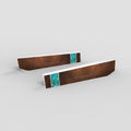 Turqouise Inlay - White