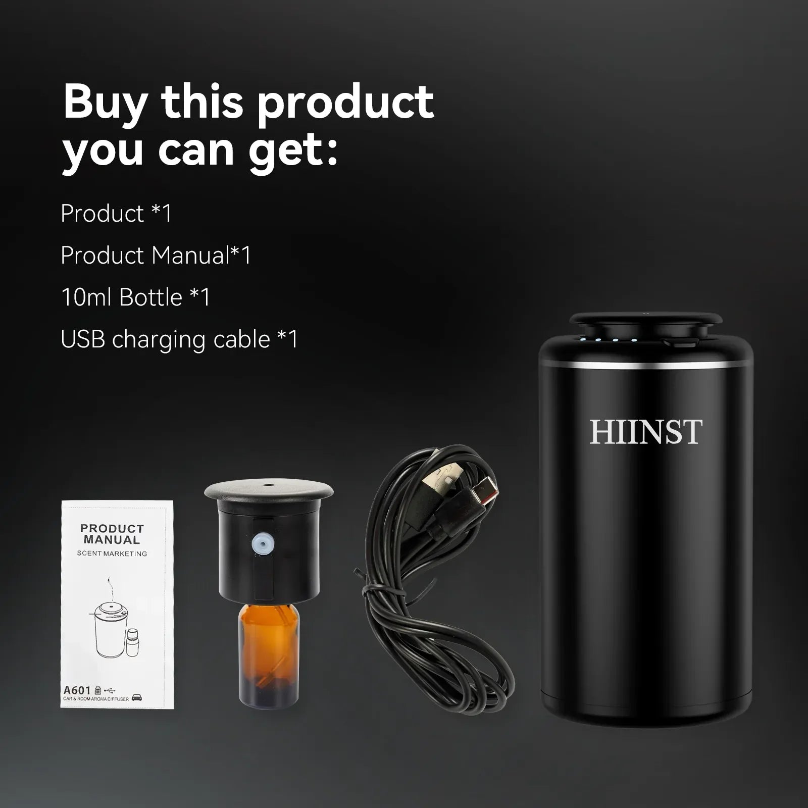 Zen USB Rechargeable Aromatherapy Essential Oil Diffuser