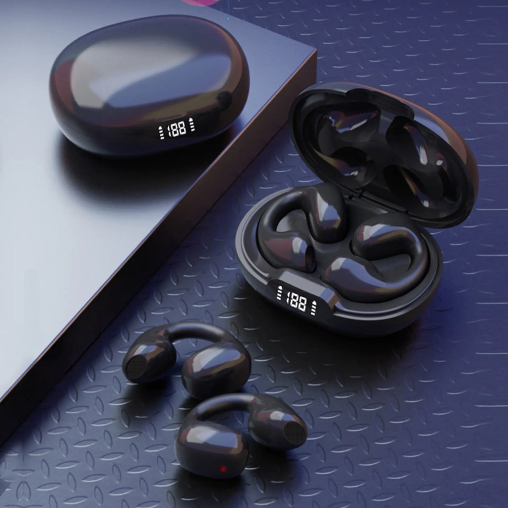 New Wireless Bone Conduction Bluetooth Earphones for Sports