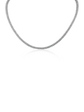 2mm Round Tennis Necklace