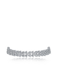 Round Double Row CZ Bracelet