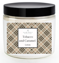 Tobacco and Caramel Scented Hand and Body Lotion
