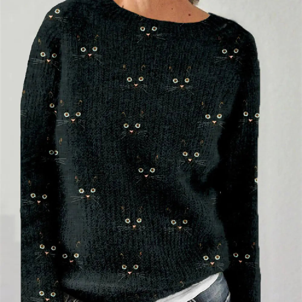 Casual Velvet Sweater for Women