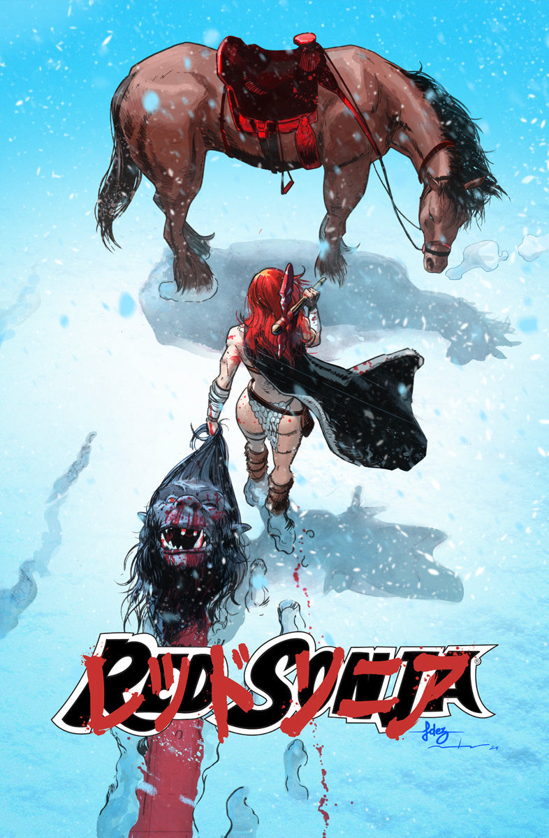RED SONJA #17 - JAVIER FERNANDEZ & MARCIAL TOLEDANO MEGACON 2025 AKIRA HOMAGE EXCLUSIVE LTD 800