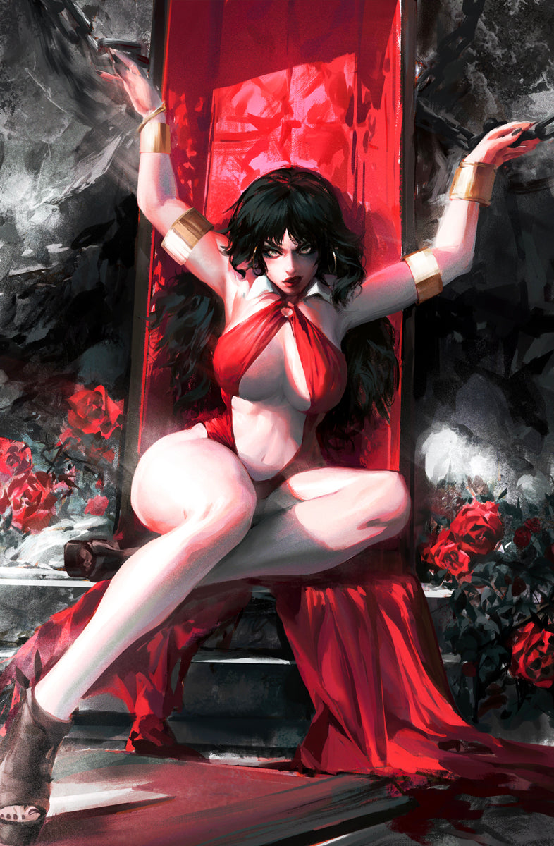 VAMPIRELLA #673 - ANTON OXENUK COVER A VIRGIN VARIANT EXCLUSIVE LTD 300