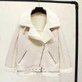 Warm Winter Faux Leather Jacket