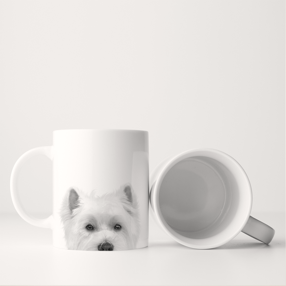 Peeking Pet Ready-Made Coffee Mug