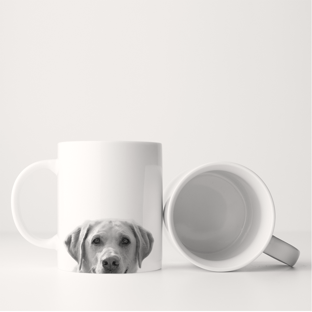Peeking Pet Ready-Made Coffee Mug