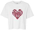 South Carolina Heart Cropped Boxy Tee