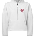South Carolina Half-Zip Cropped Hooded Sweatshirt
