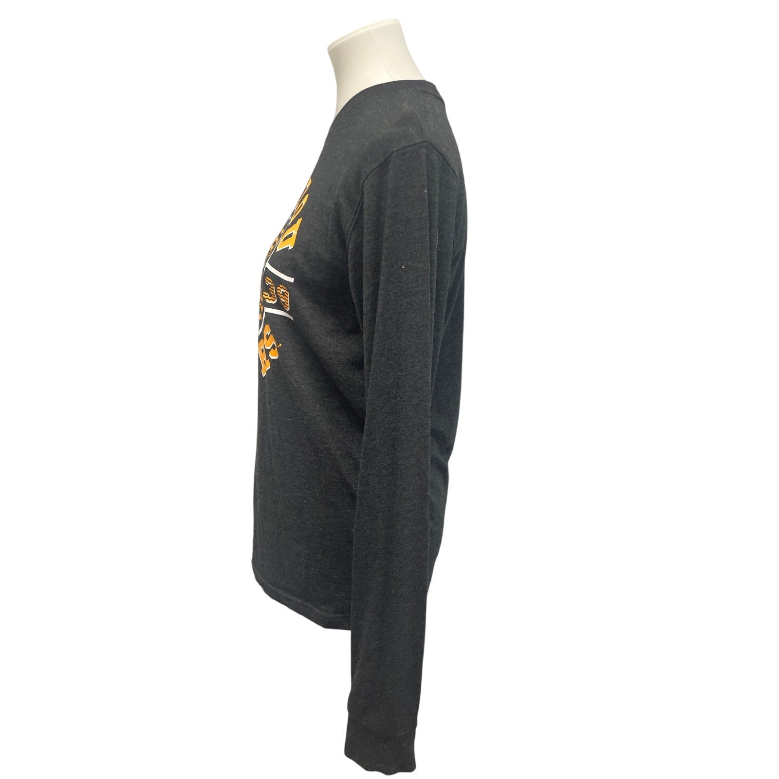Mens Small PolyCotton Mizzou Tigers Long Sleeve Crew Neck Tee Shirt