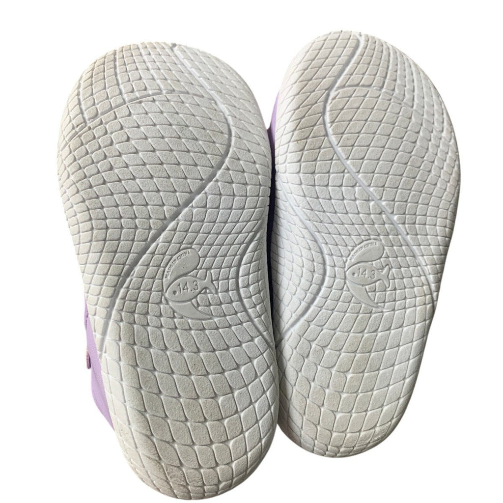 L-Run Toddler Girls 7.5 Mary Jane Hook & Loop Close Wide Toe Non Slip Shoes