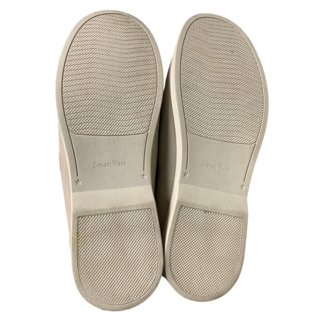 Dream Pairs Big Boys Size 4 Tan Faux Suede Slip On Loafers Casual Flat Shoes