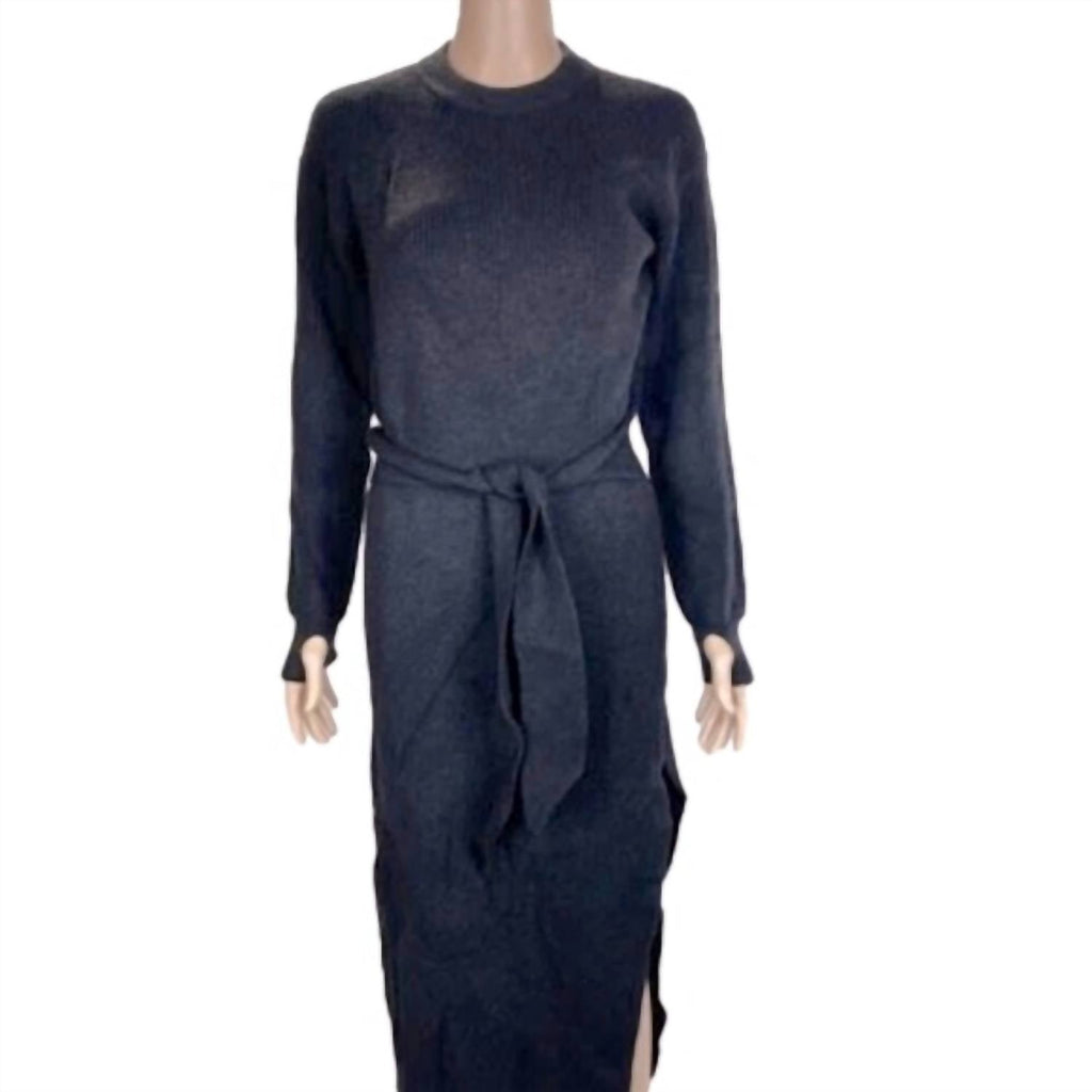 Women's Auburn Long Sleeve Midi Sweater Dress