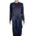 Women's Auburn Long Sleeve Midi Sweater Dress
