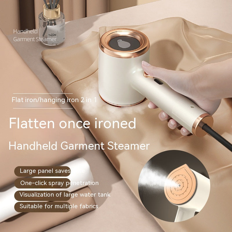 Mini Portable Garment Steamer – Handheld Clothes Steam Iron for Travel, Fast Wrinkle Remover with US Plug