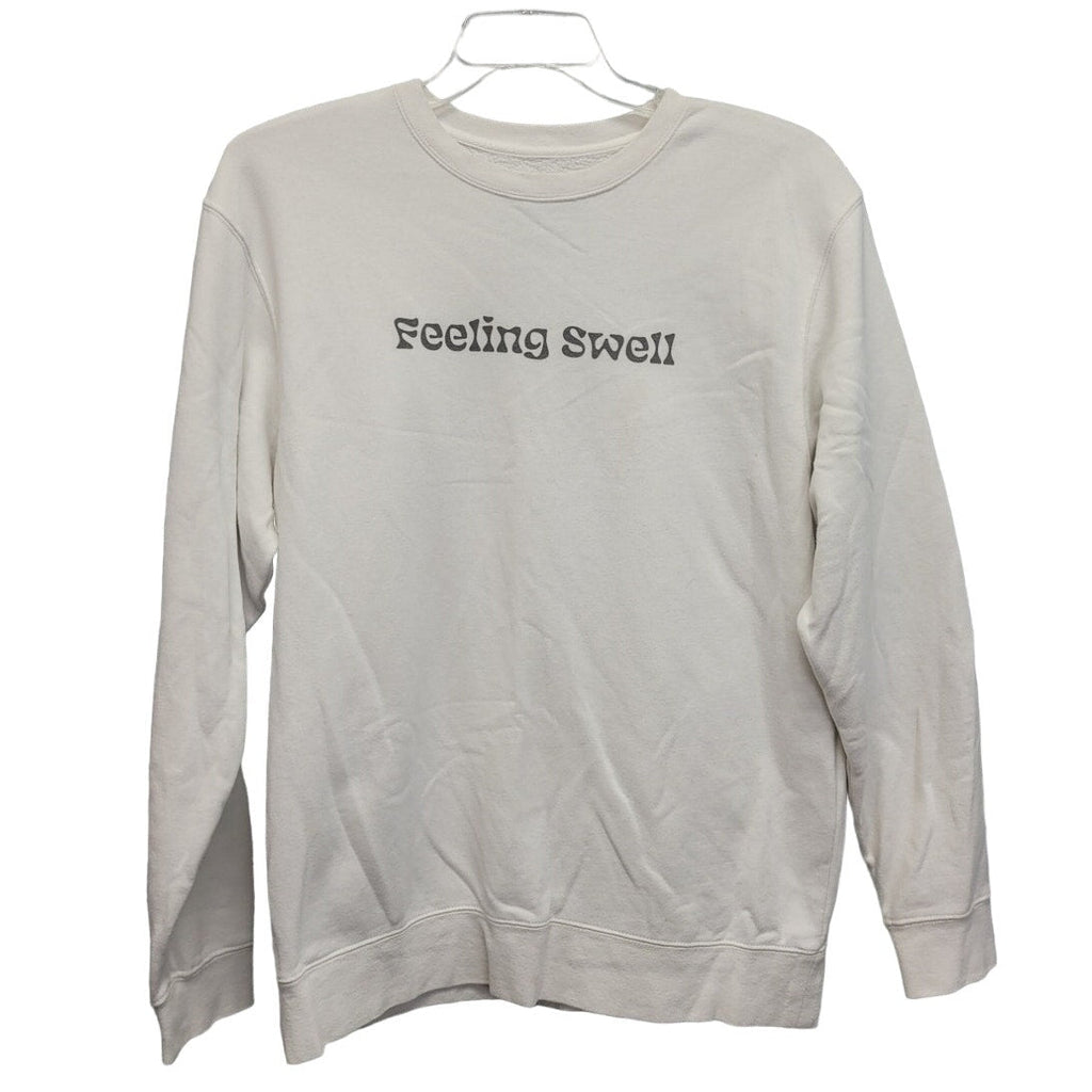 Feeling Swell Mens Large PolyCotton Long Sleeve Crew Neck Pullover Sweatshirt