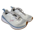 Puma Womens Size 7 White Blue Lace Up Skyrocket Sneaker Athletic Tennis Shoes