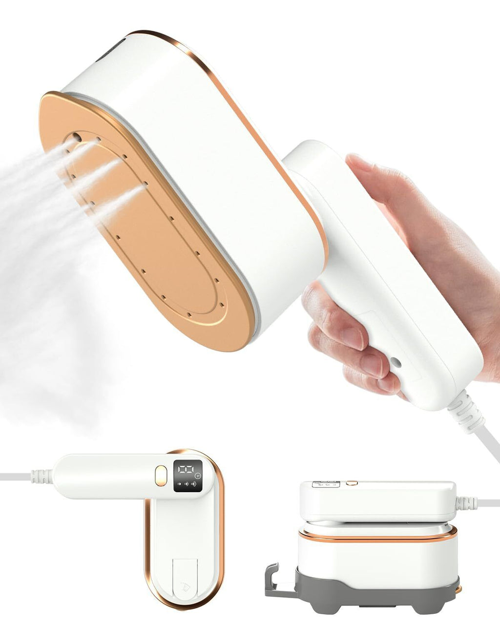 Travel Steamer Iron for Clothes - 1200W Handheld Size Portable Travel Steamer
