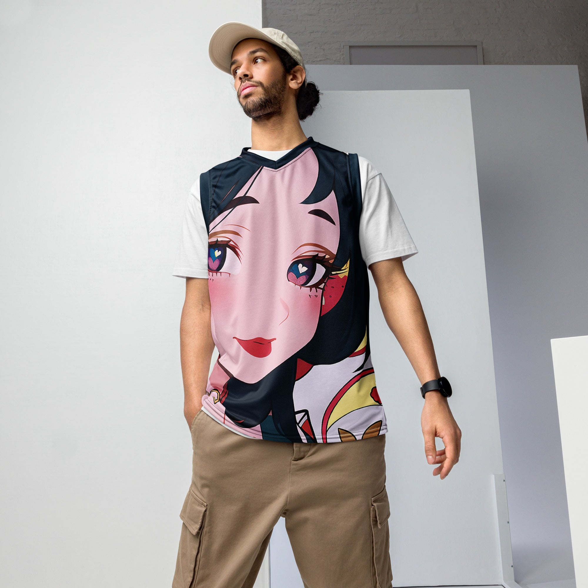Deeply In Love Recycled Basketball Jersey