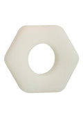Alpha Glow In The Dark Liquid Silicone Prolong Sexagon Ring