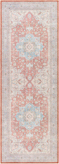 Brown Bagamanoc Medallion Washable Area Rug