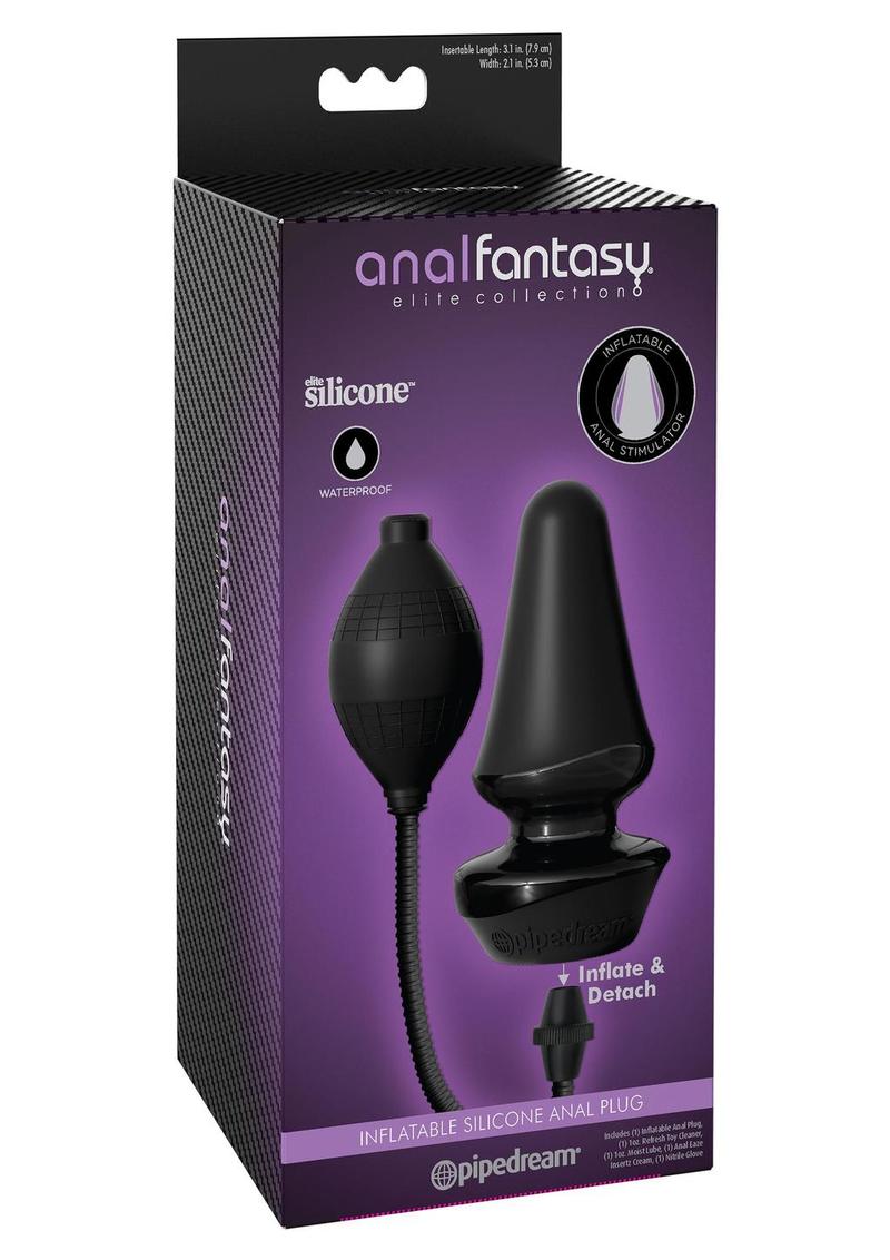Anal Fantasy Elite Inflatable Silicone Anal Plug