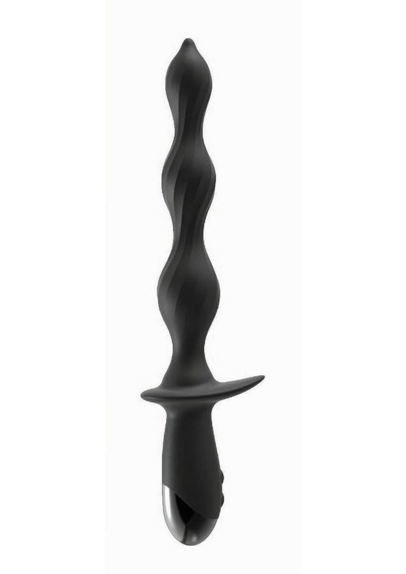 Ass-Sation Deep Dive Contoured Wand Rechargeable Silicone Anal Probe