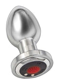 Ass-Sation Remote Control Rechargeable Vibrating Metal Anal Plug
