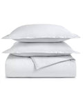 550-thread Count Cotton Duvet Cover 2-piecs E Set Twin