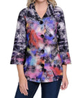 3/4 Sleeve Woven Jacket