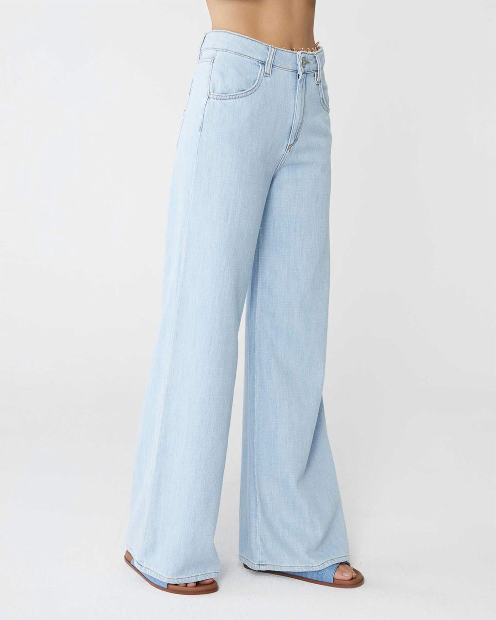 Five Ob Japan Denim Wide Leg Jeans