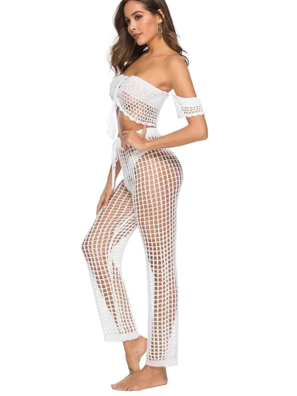 Stylish Cutout High Waist : Swim Pants