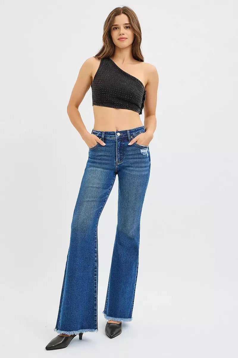 High Rise Flare RISEN Jeans