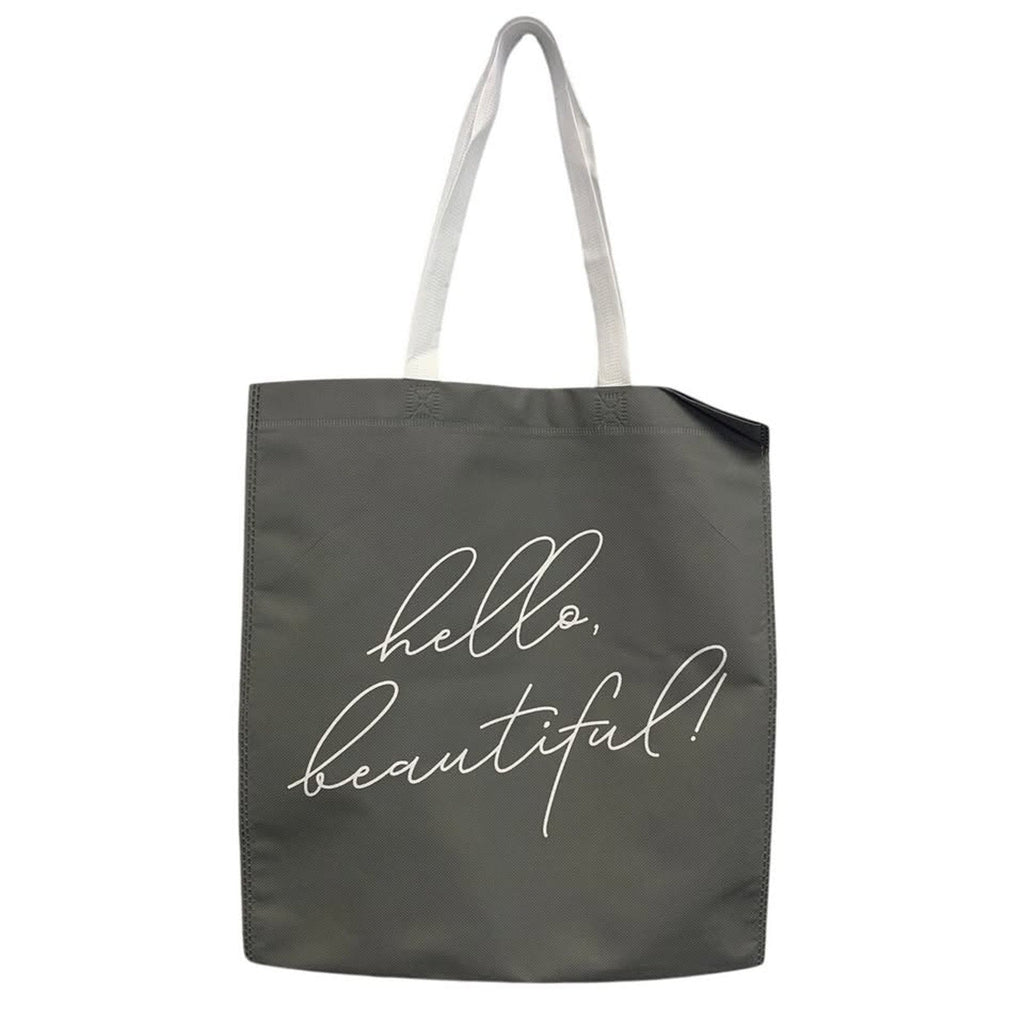 New Upcycled Hand Printed Kinda Bad & Kinda Boujee Shopper Tote Bag