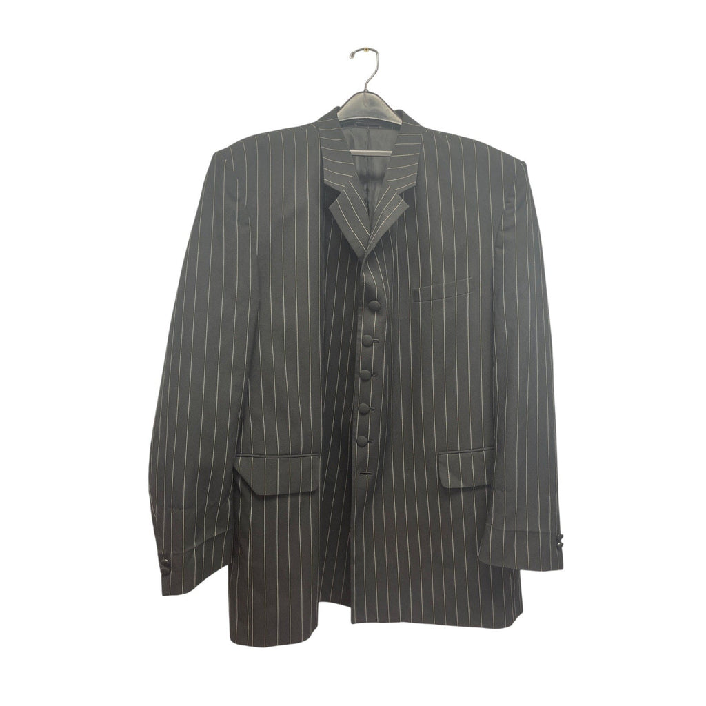 Luighi Balini Mens 50 Long 100% Polyester 6-Button Suit Jack w Matching Pants