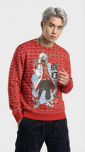 Anime Samurai Christmas Ugly Sweatshirt