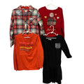 Lot of 4 Girls Small & Medium Long Sleeve Fall Dress Tee Shirt Lot Cat & Jack